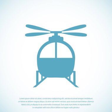 Helikopter nakliye simgesi