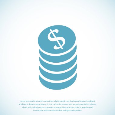 Para sikkeleri simgesi