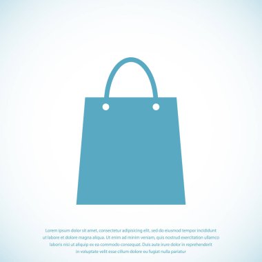 alışveriş çantası simgesi
