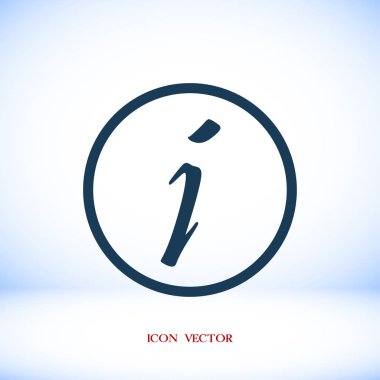 bilgi işareti simgesi