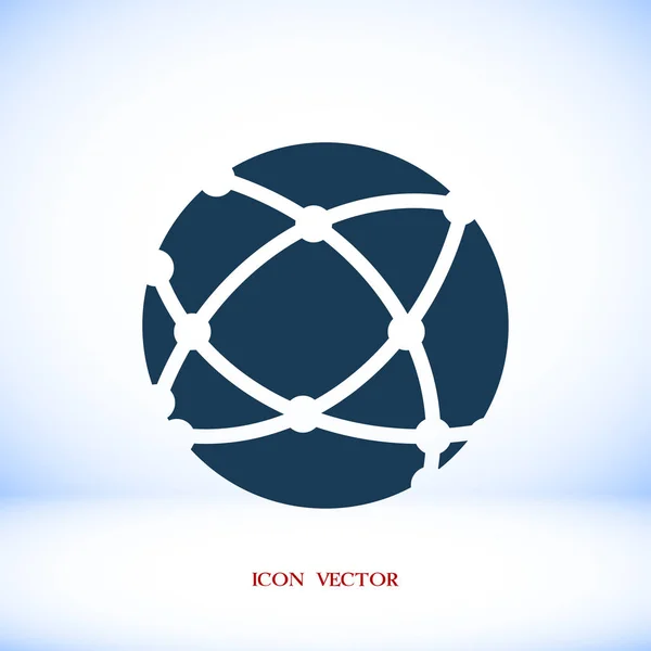 Global teknik vektor icon — Stock vektor