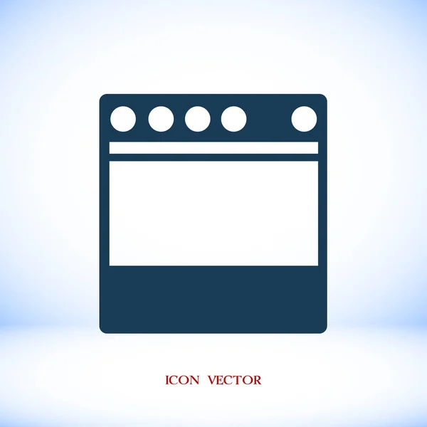 Кухонная плита — стоковый вектор