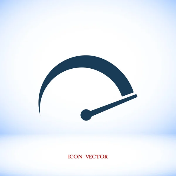 Icono web velocímetro — Vector de stock