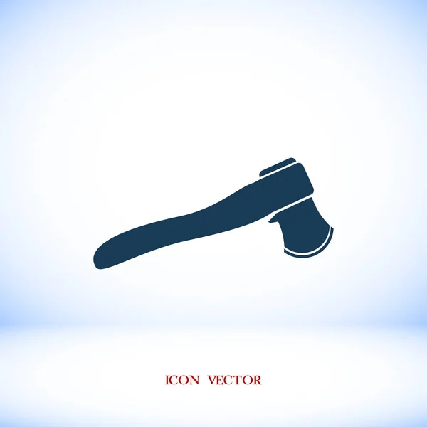 AX flat ikonen — Stock vektor