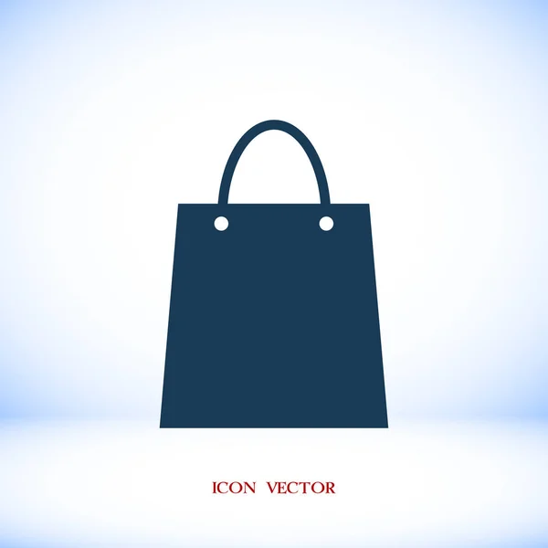 Icono de bolsa de compras — Vector de stock