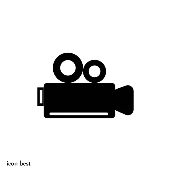 Icona videocamera — Vettoriale Stock