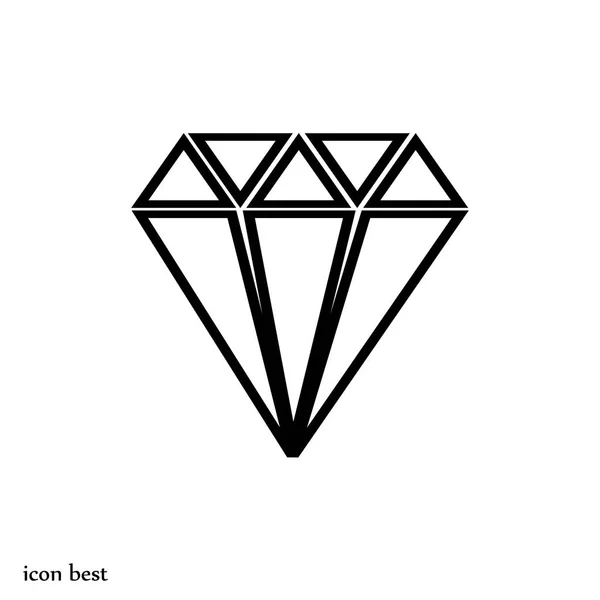 Символ алмаза — стоковый вектор