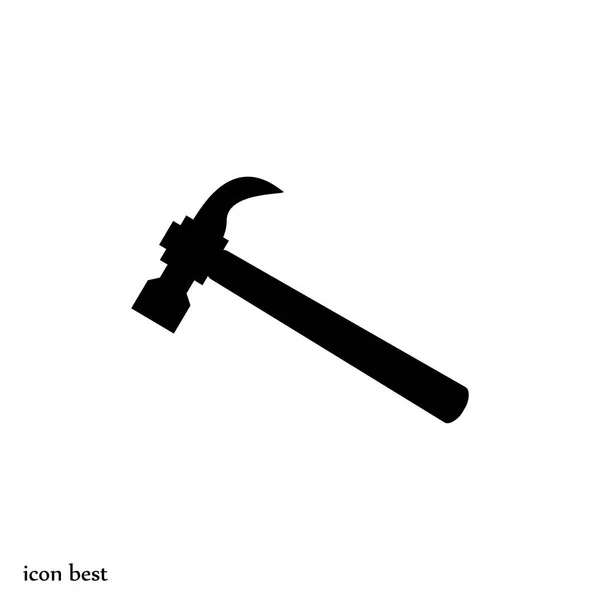 Hammer tool icon — Stock Vector