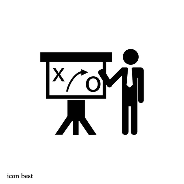 Presentación icono simple — Archivo Imágenes Vectoriales