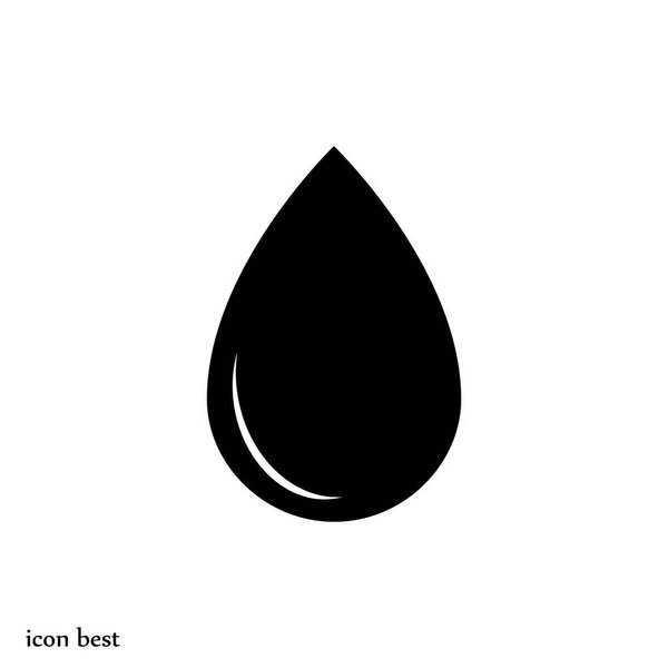 black drop icon