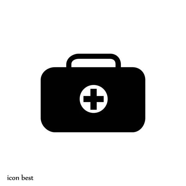 Medical bag icon — Stock Vector