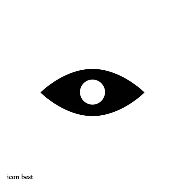 Icono del ojo humano — Vector de stock