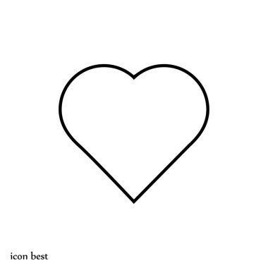 heart simple icon