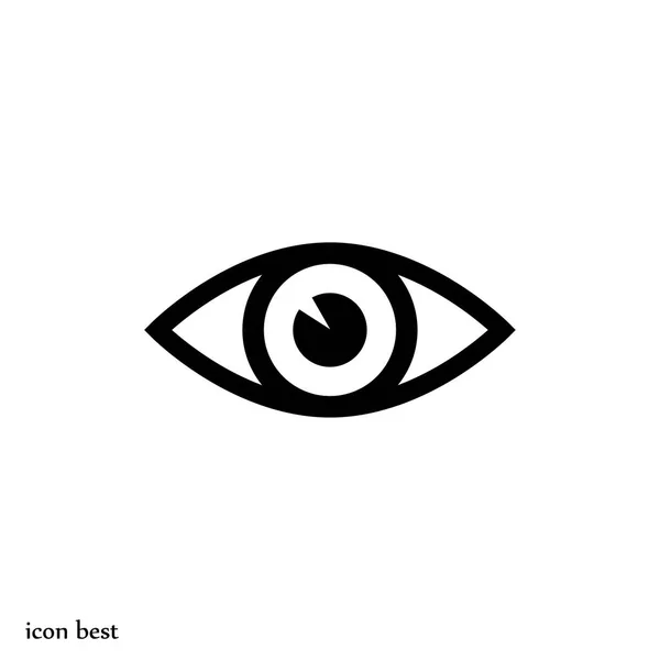 Eye simple icon — Stock Vector