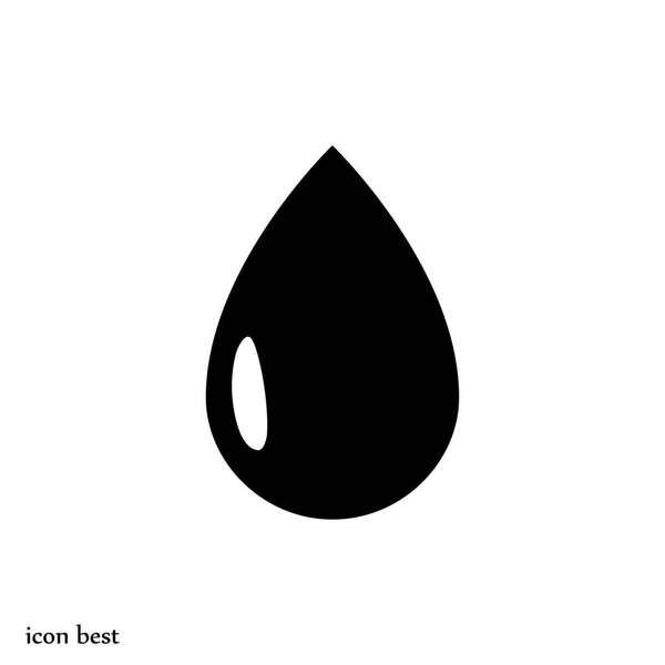 black drop icon