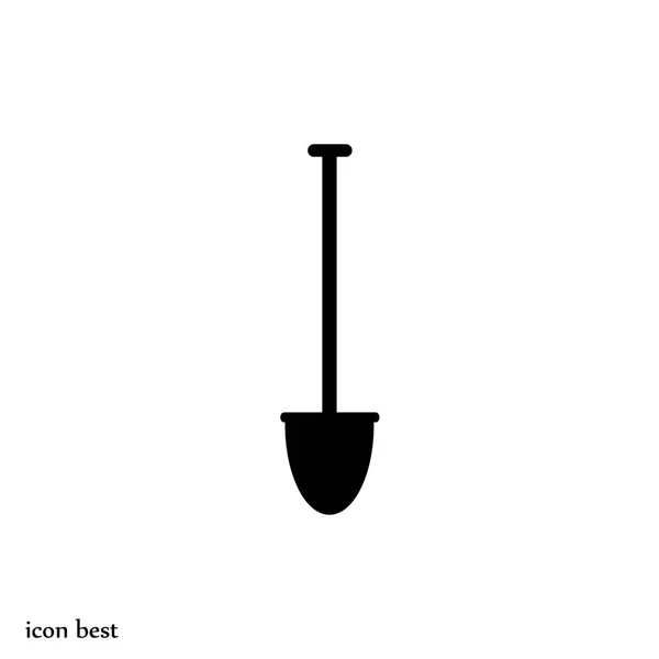Pala icono simple — Vector de stock