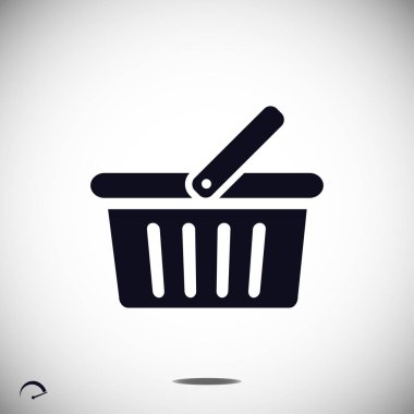 Alışveriş sepeti simgesi