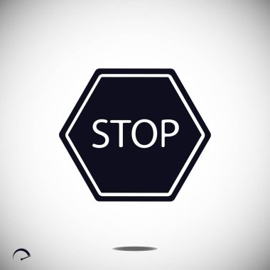 Dur işareti simgesi