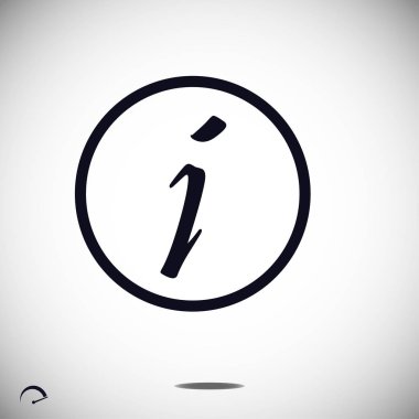 bilgi işareti simgesi