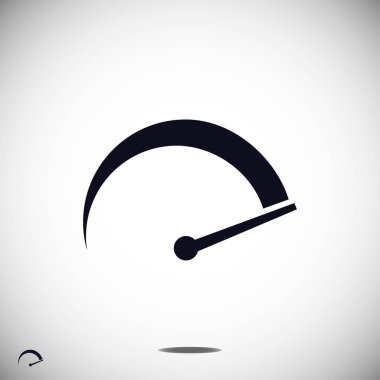 Araba hız göstergesi simgesi