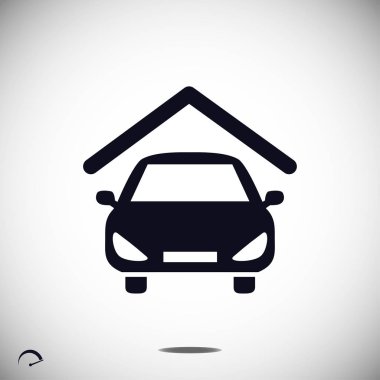 basit araç simgesini