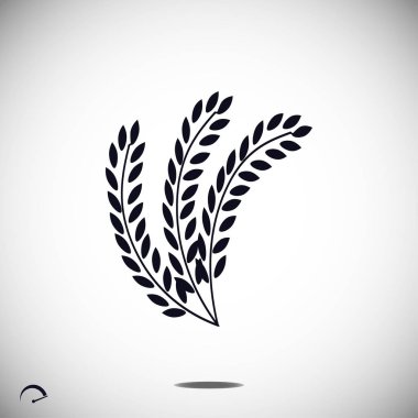 basit buğday simgesi