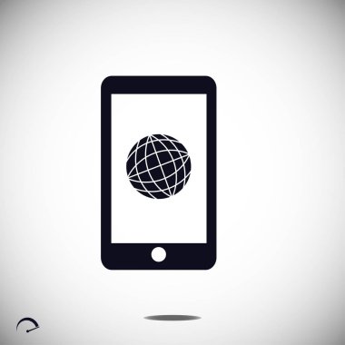 Akıllı telefon, cep telefonu simgesi