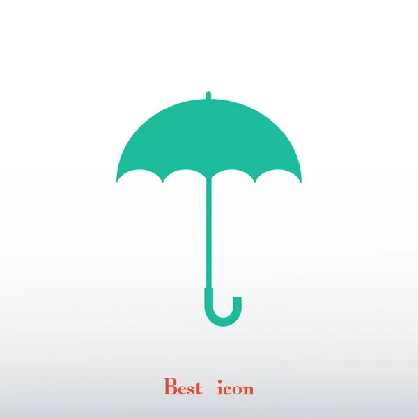 Red umbrella symbol — Stock Vector © missbobbit 1173988