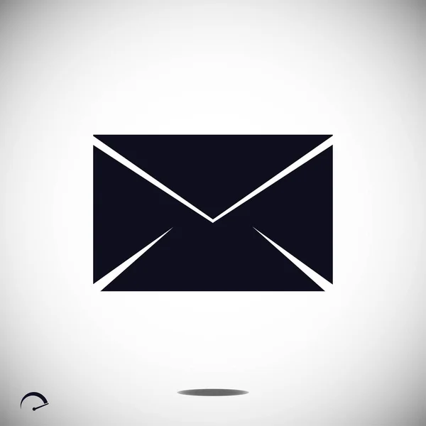 Ícone envelope simples — Vetor de Stock