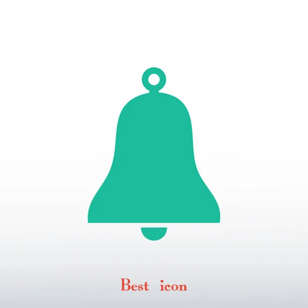 Bell egyszerű ikon — Stock Vector