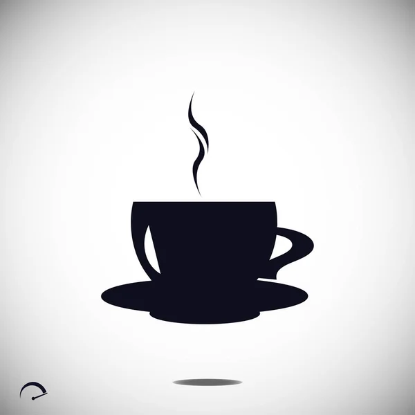 Koffiecup Icoon — Stockvector