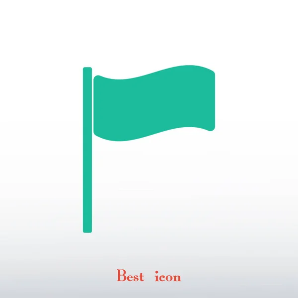 Icono de bandera simple — Archivo Imágenes Vectoriales