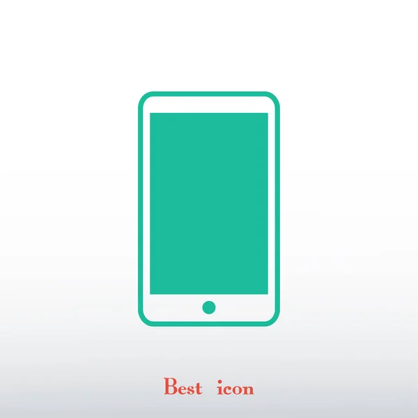 Smartfon, ikona telefonu komórkowego — Wektor stockowy