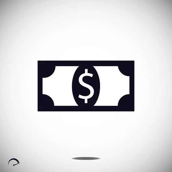 Money simple icon — Stock Vector