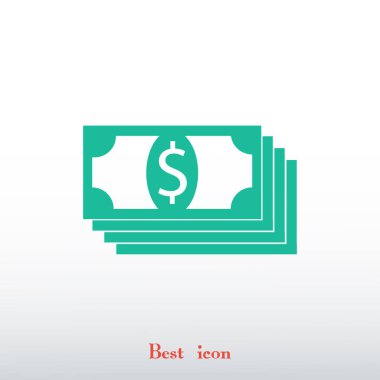 dolar simgesi yığını
