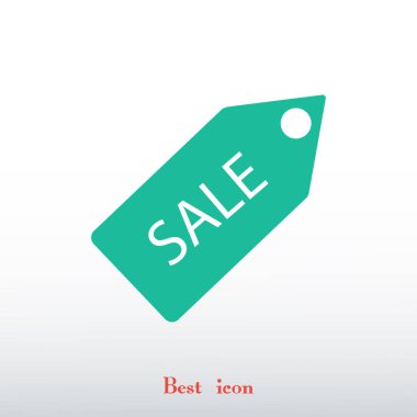 Satılık etiketi simgesi