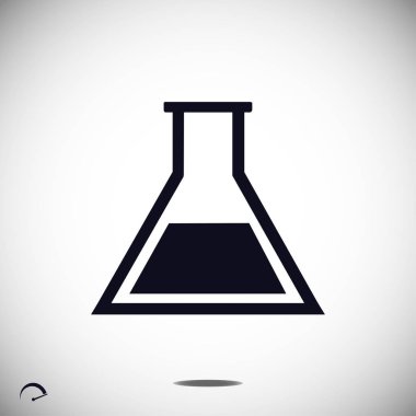 laboratuvar cam simgesi