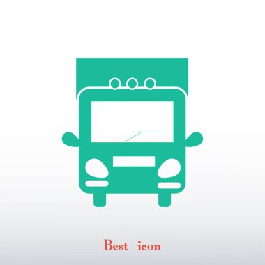 basit kamyon simgesi