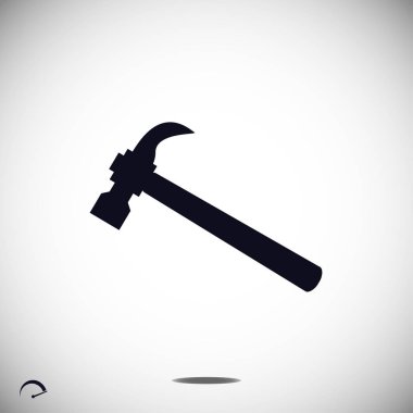 Basit çekiç simgesi