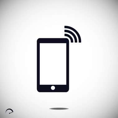 Akıllı telefon, cep telefonu simgesi