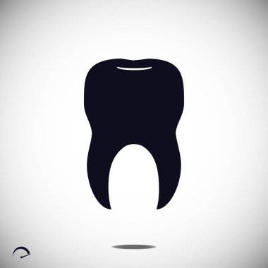 basit diş simgesi