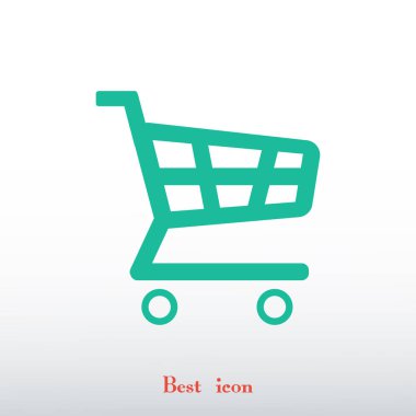 alışveriş grafik simgesi