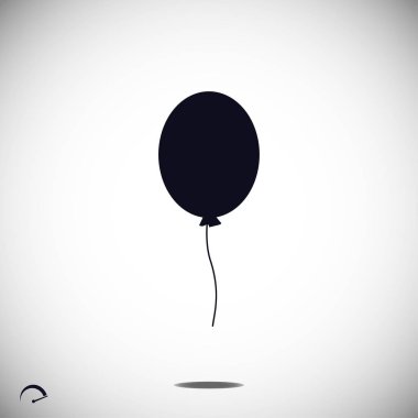 basit balon simgesi