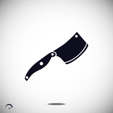 basit bıçak simgesi