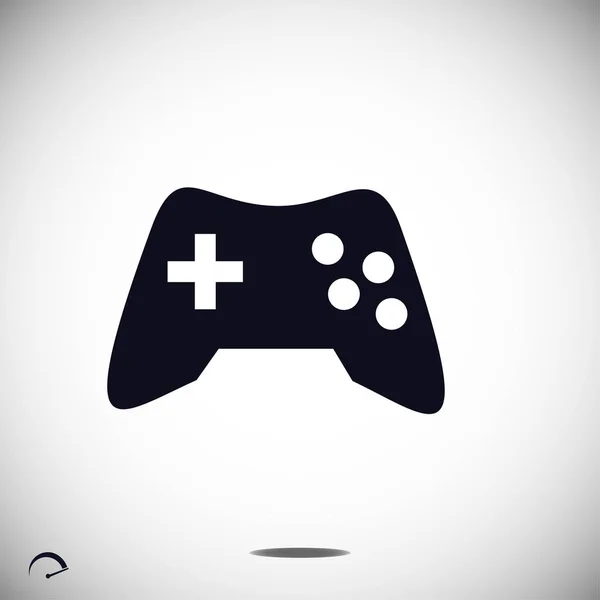 Spel joystick pictogram — Stockvector