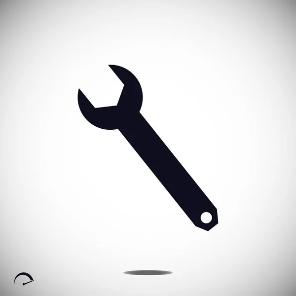 Символ гаечного ключа — стоковый вектор