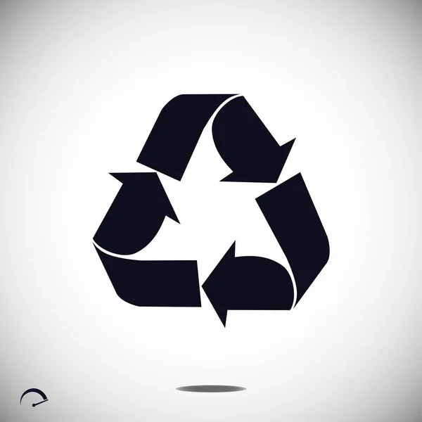 Symbolbild recyceln — Stockvektor