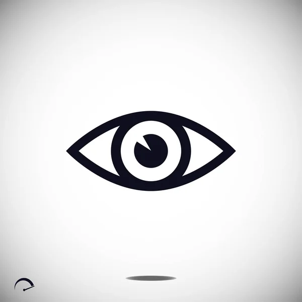 मानवी डोळा चिन्ह — स्टॉक व्हेक्टर