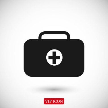 ilk yardım çantası simgesini