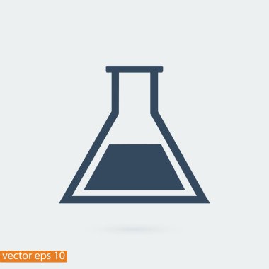 laboratuvar cam simgesi